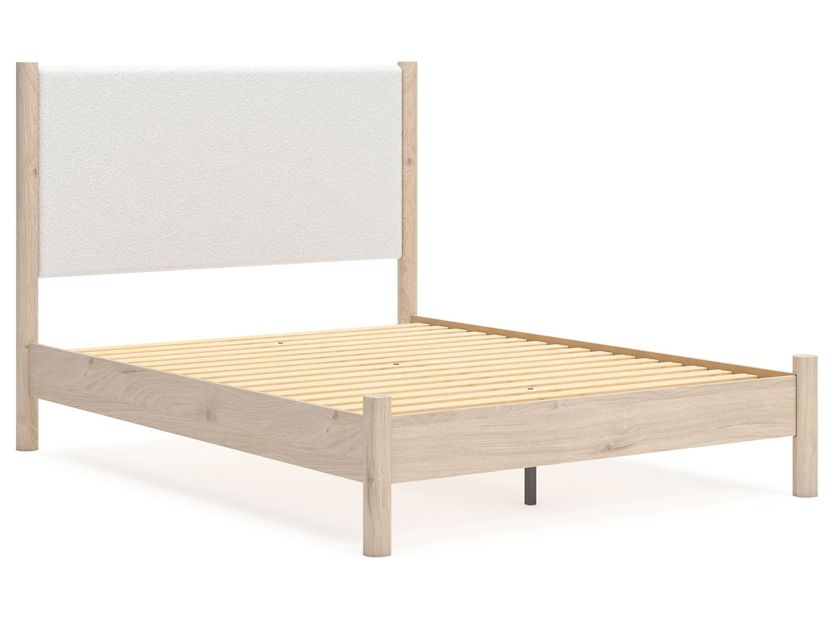 Cadmori - Upholstered Panel Bed