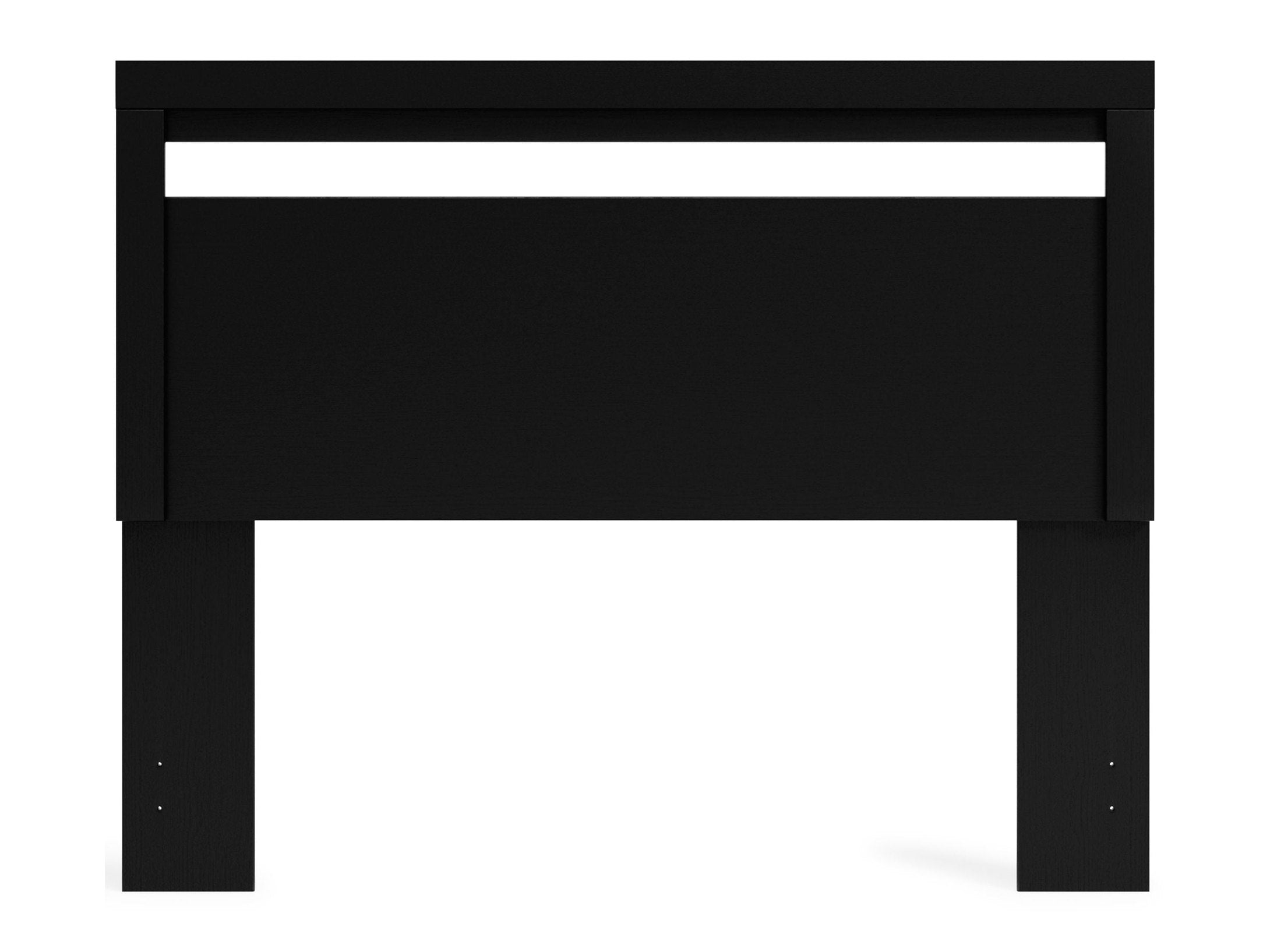 Finch - Queen Panel Headboard - Black