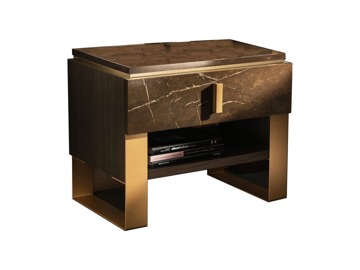 Essenza - Accent Nightstand - Dark Brown