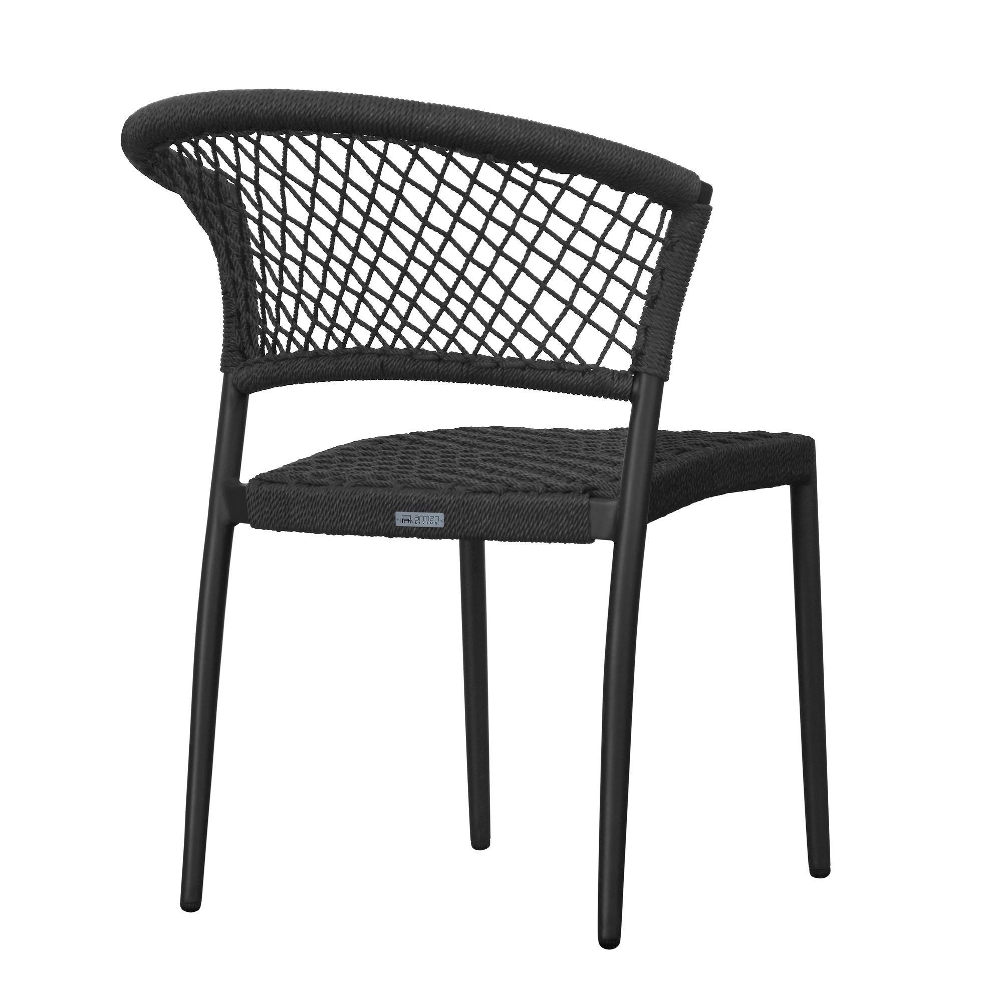 Clarke - Outdoor Dining Chair (Set of 2) - Black