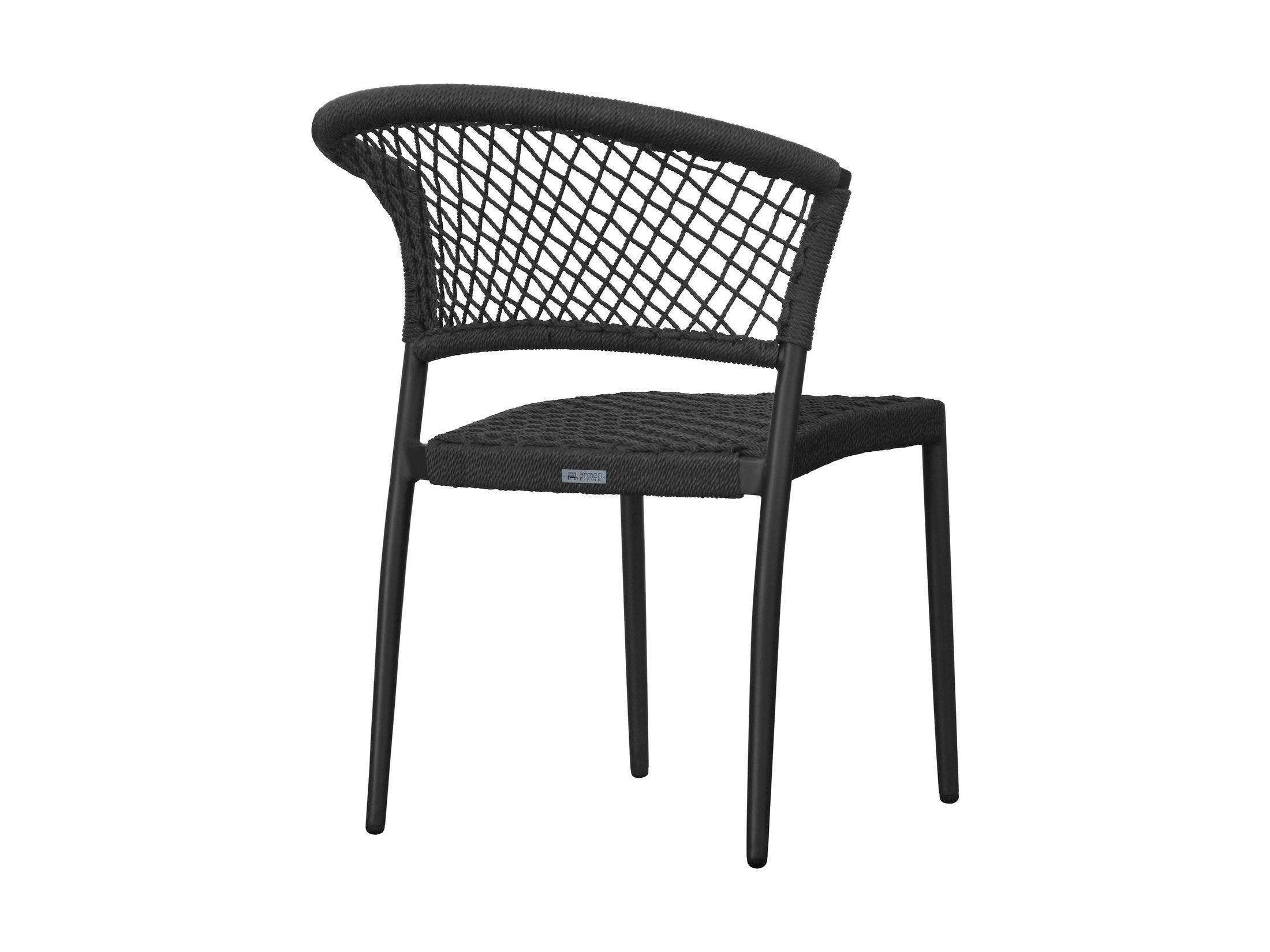 Clarke - Outdoor Dining Chair (Set of 2) - Black