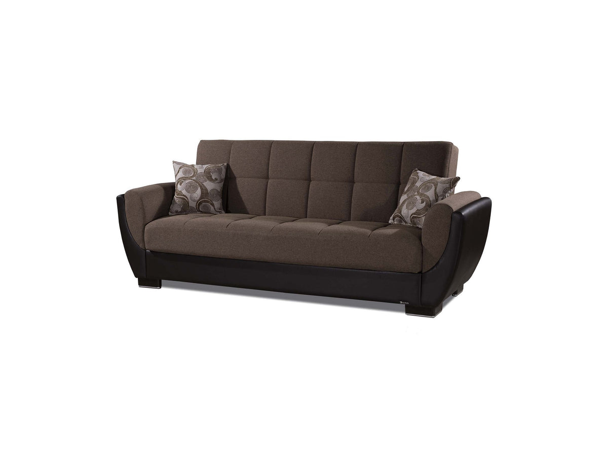 Ottomanson Armada Air - Upholstered Convertible Sofabed With Storage - Polyester