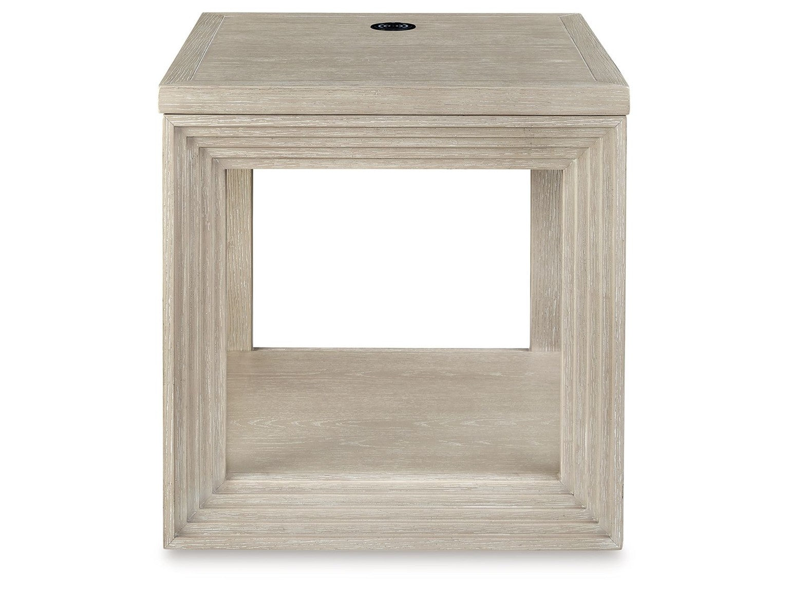 Marxhart - Square End Table - Bisque