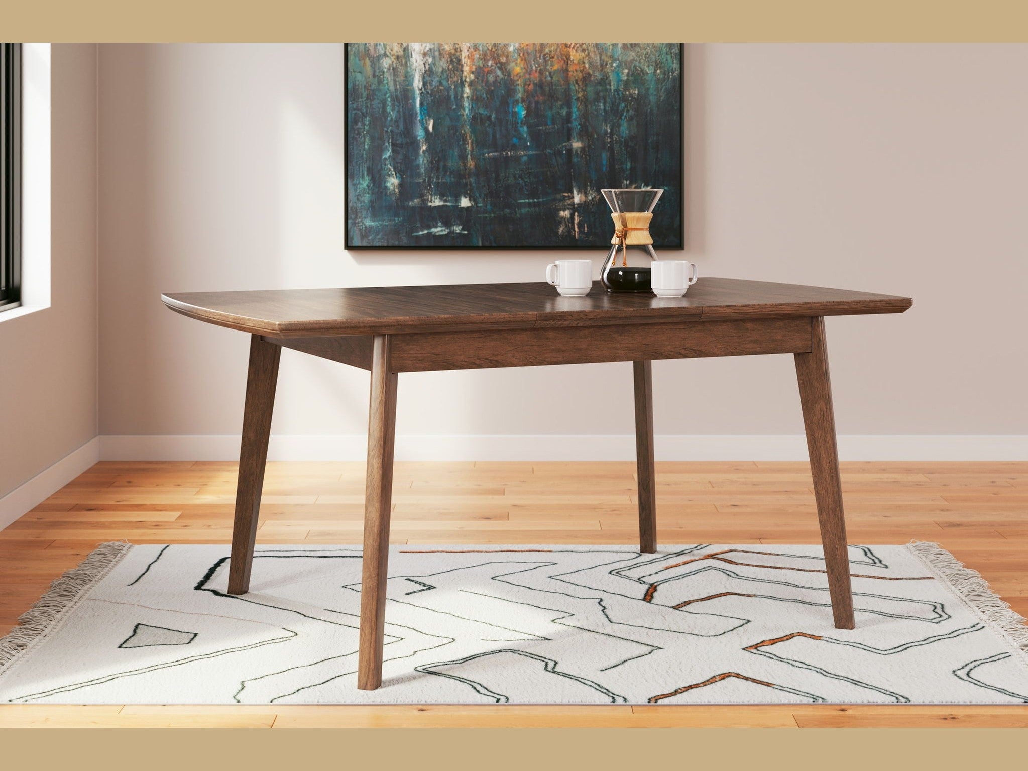 Lyncott - Butterfly Extension Table Set