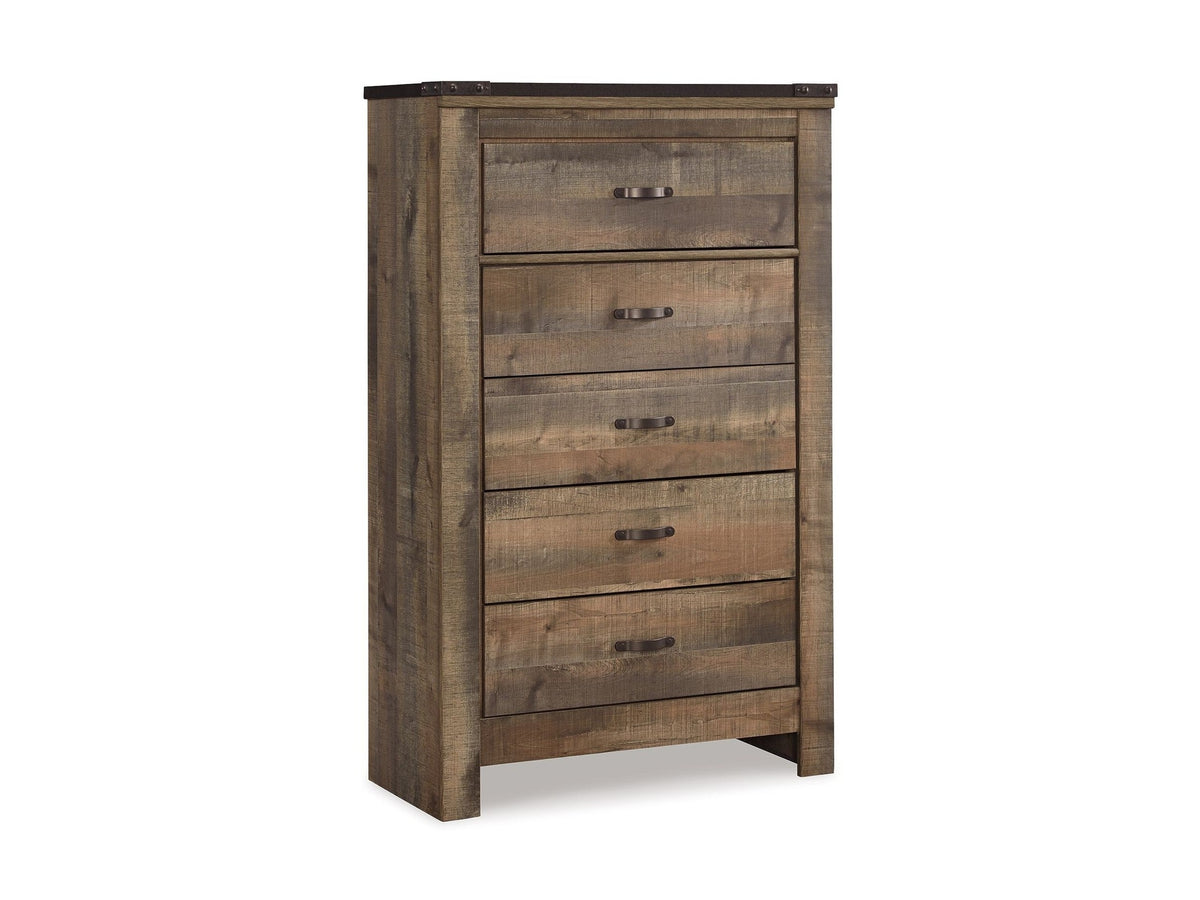 Trinell - Five Drawer Chest - Brown