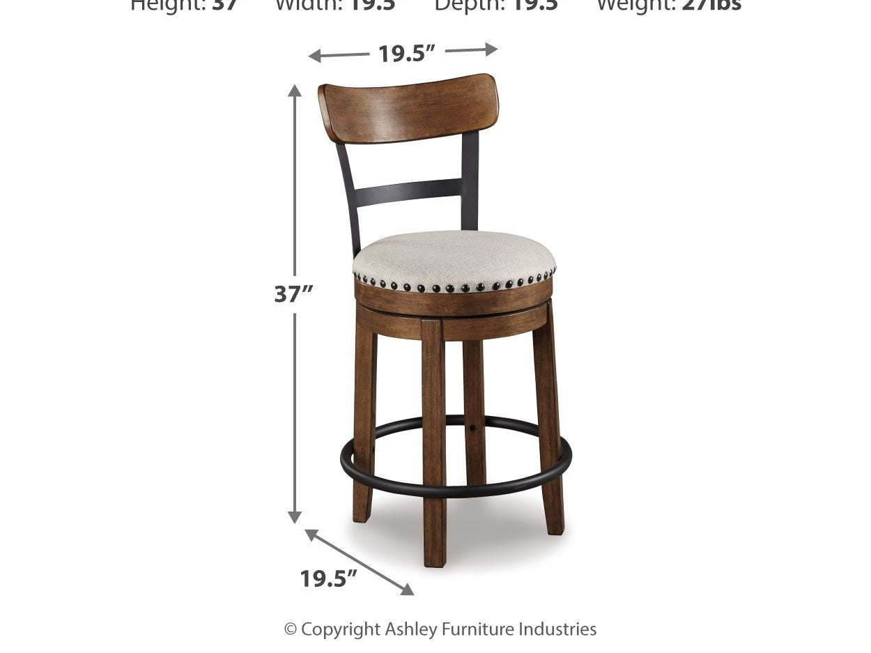 Valebeck - Full Back Swivel Stool
