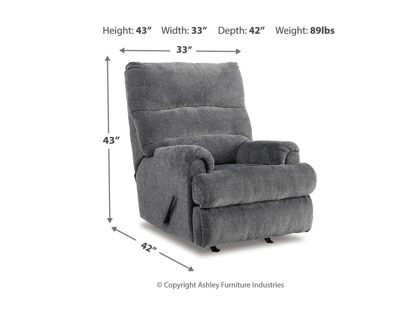 Man Fort - Rocker Recliner