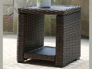 Grasson Lane - Square End Table - Brown