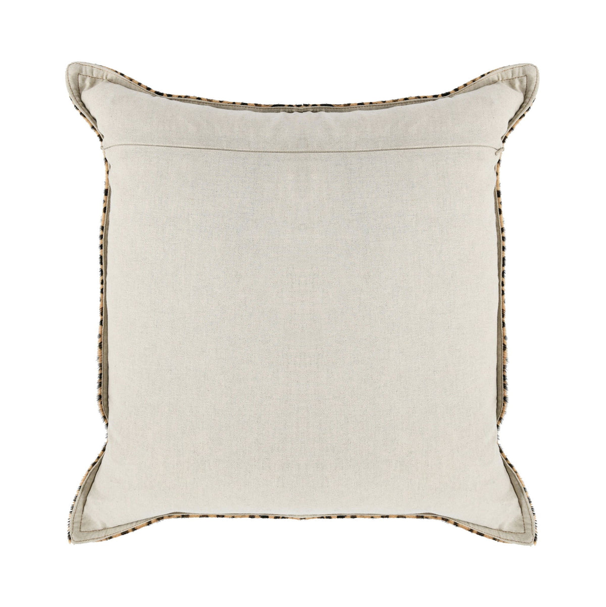 Leopard - 20" x 20" Pillow - Camel / Black