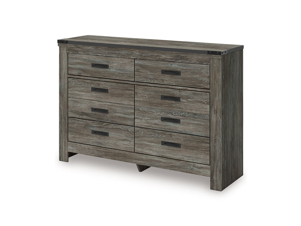 Frandern - Six Drawer Dresser