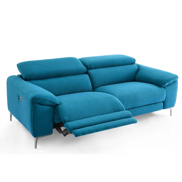 Lucca Fabric Sofa with Recliners