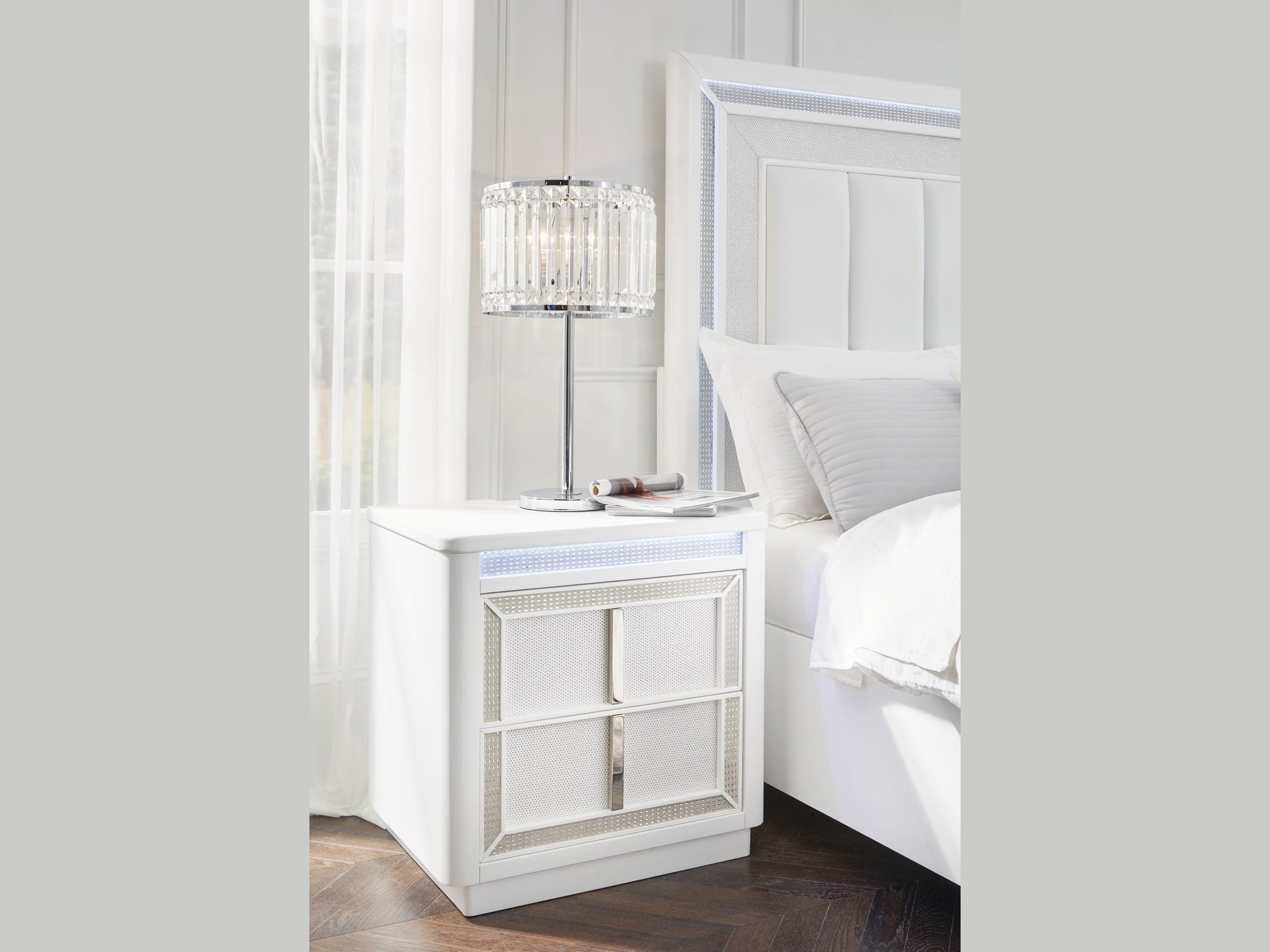 Chalanna - Two Drawer Night Stand - White