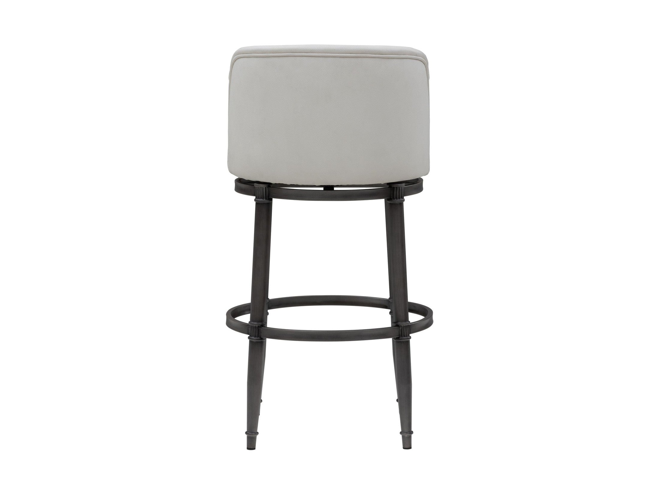 Eunice - Faux Leather Upholstered Swivel Barstool