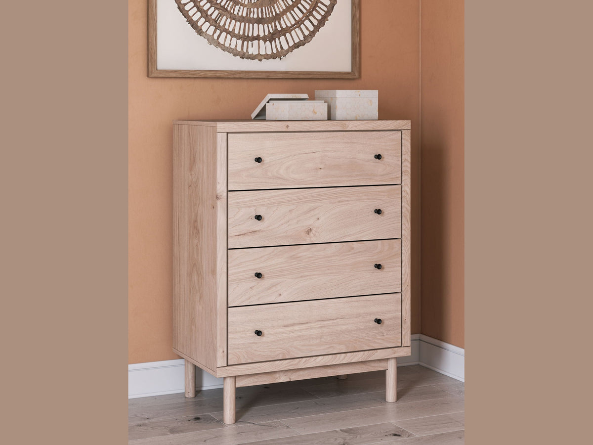 Arloster - Four Drawer Chest - Tan