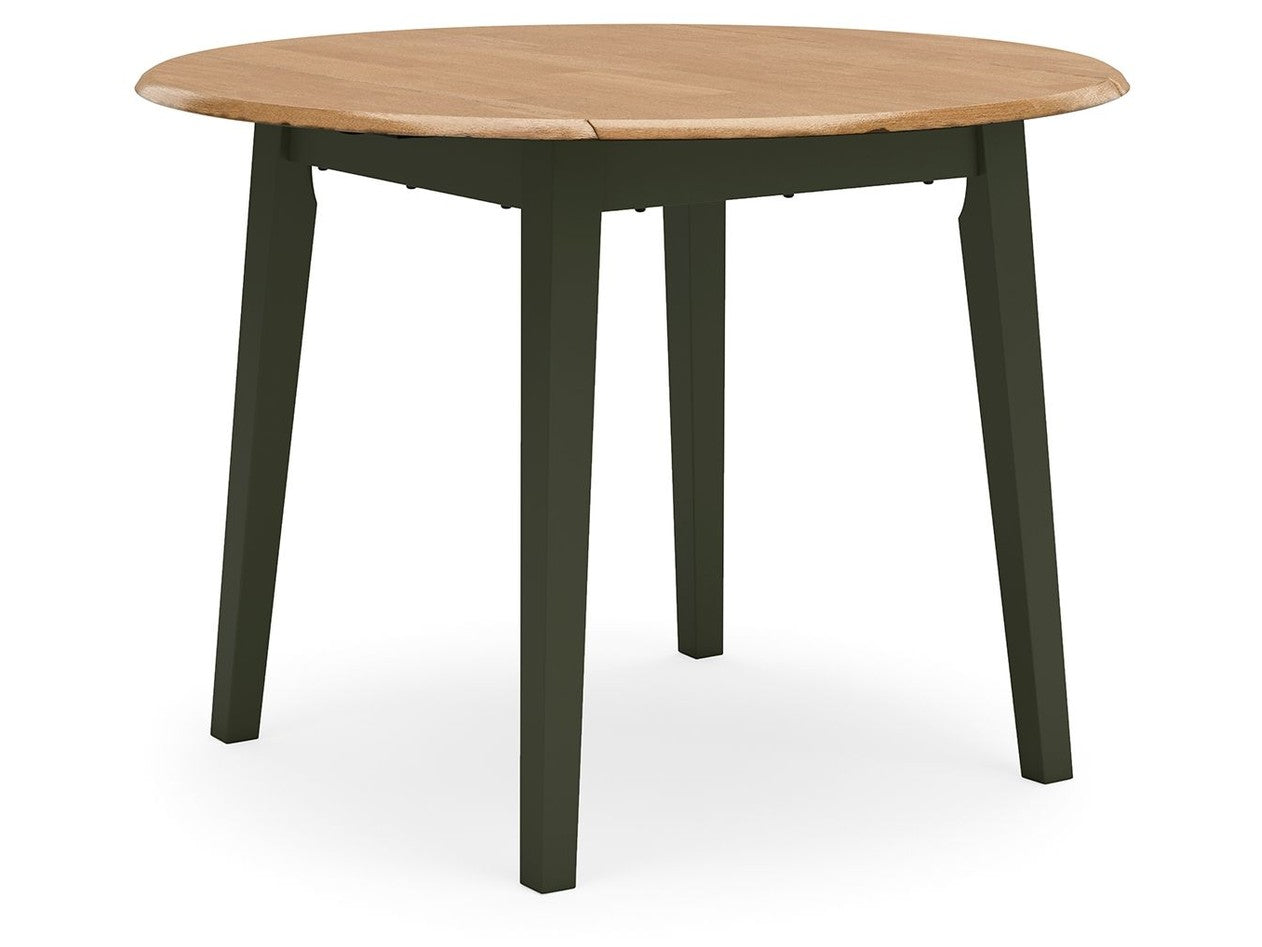 Gesthaven - Round Dining Room Drop Leaf Table Set