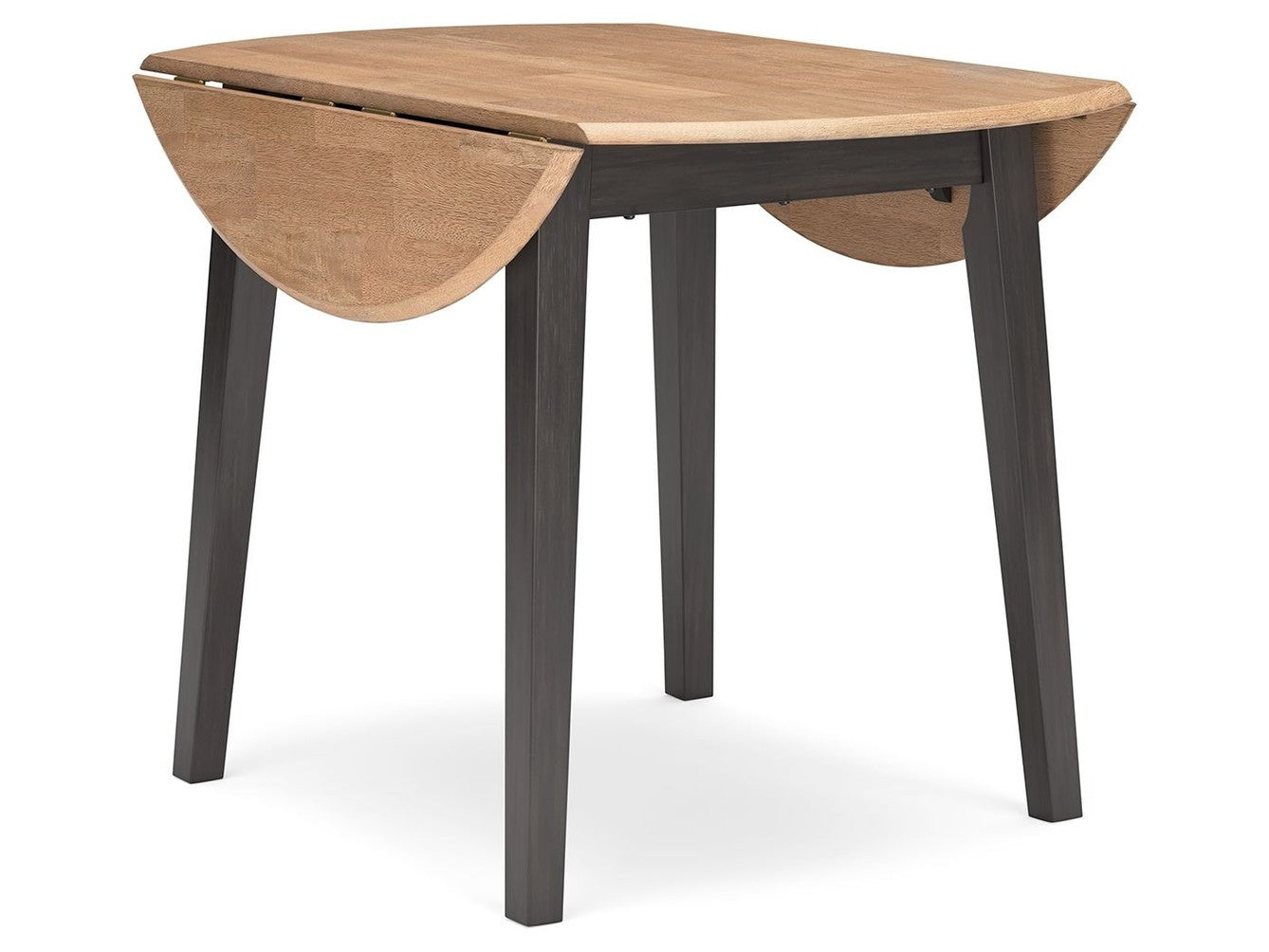 Gesthaven - Round Dining Room Drop Leaf Table Set