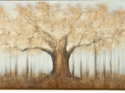 Dalewick - Wall Art - Brown / Gray / Gold Finish