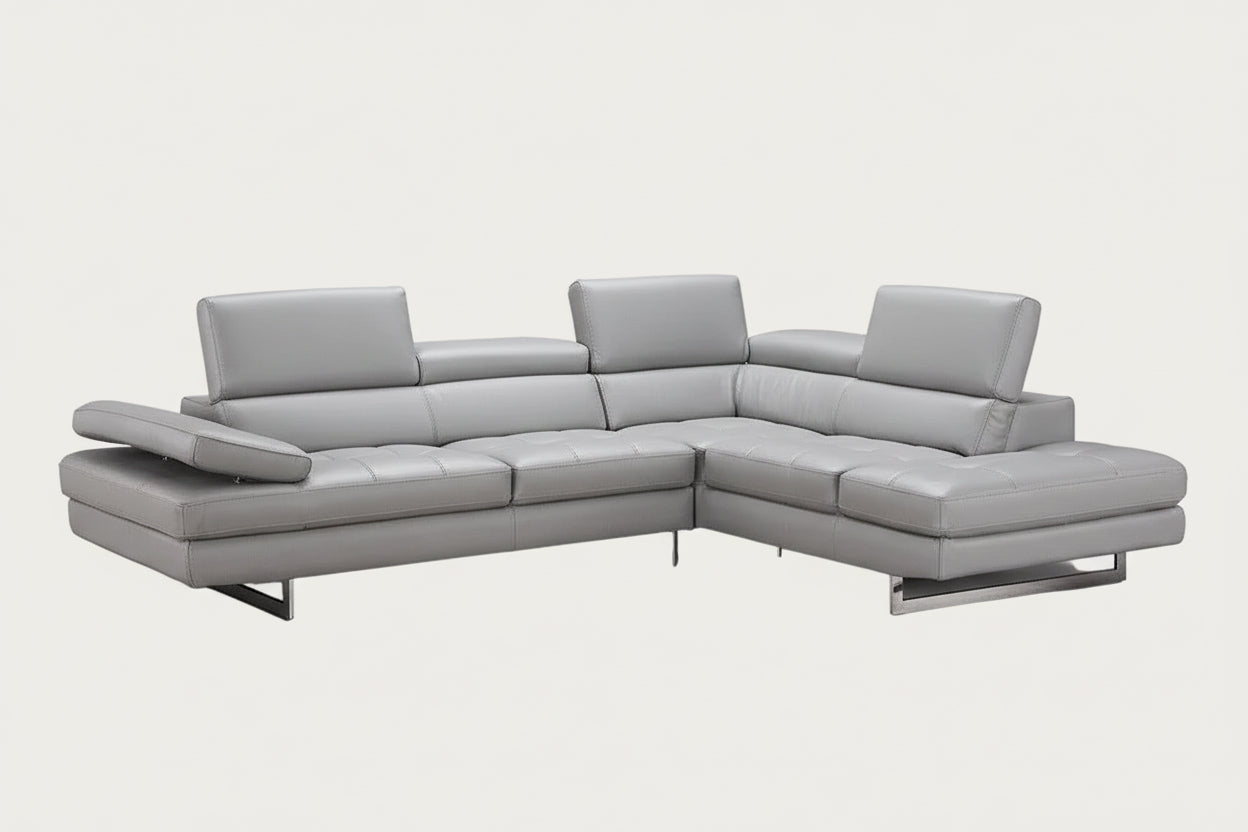 Aurora Leather Sectional
