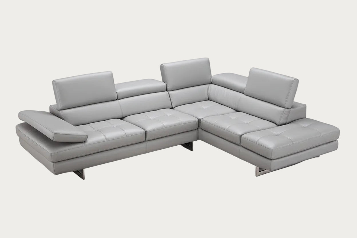 Aurora Leather Sectional