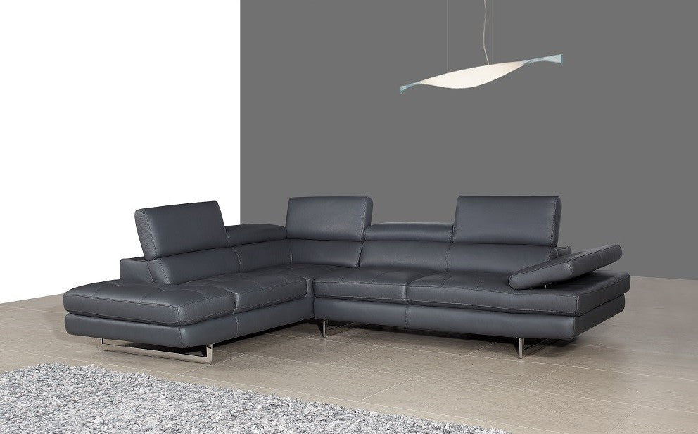 Forza A761 Italian Leather Sectional