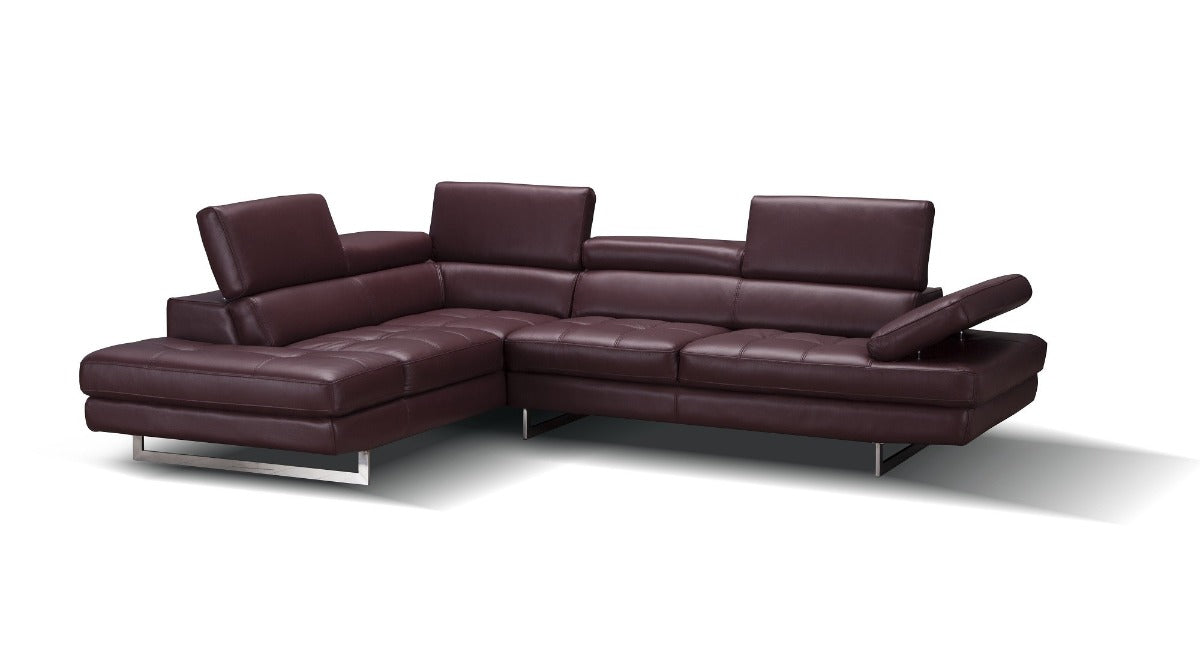Forza A761 Italian Leather Sectional