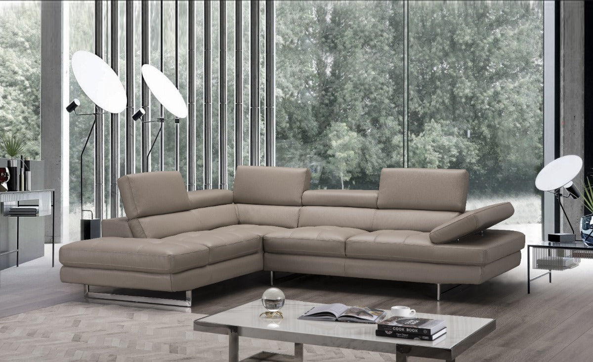 Forza A761 Italian Leather Sectional