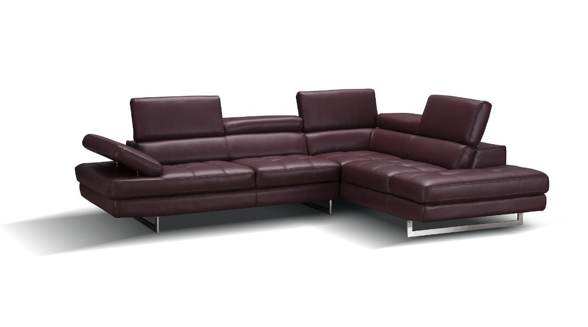 Forza A761 Italian Leather Sectional