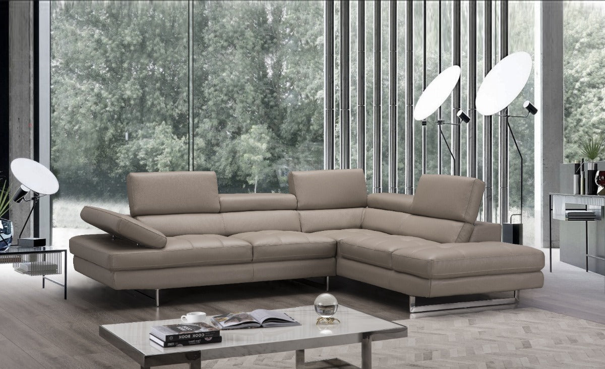 Forza A761 Italian Leather Sectional