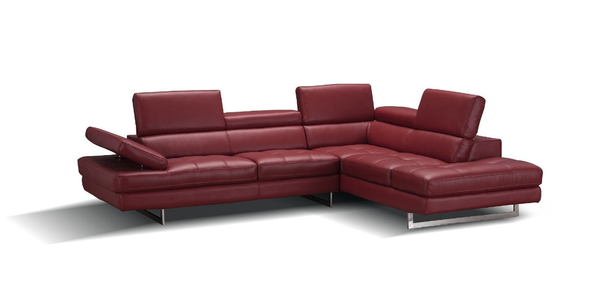 Forza A761 Italian Leather Sectional
