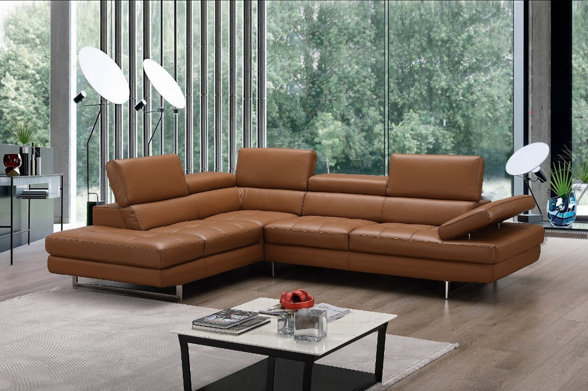 Forza A761 Italian Leather Sectional