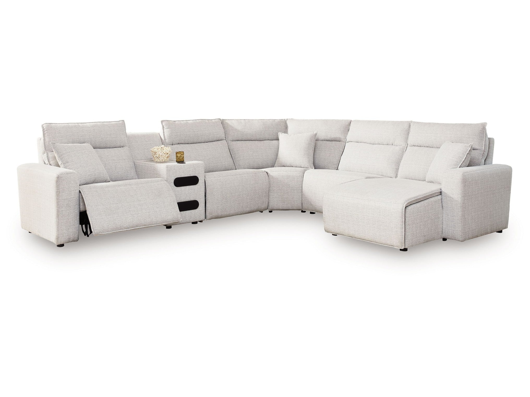 Modmax II - Reclining Sectional - Stone