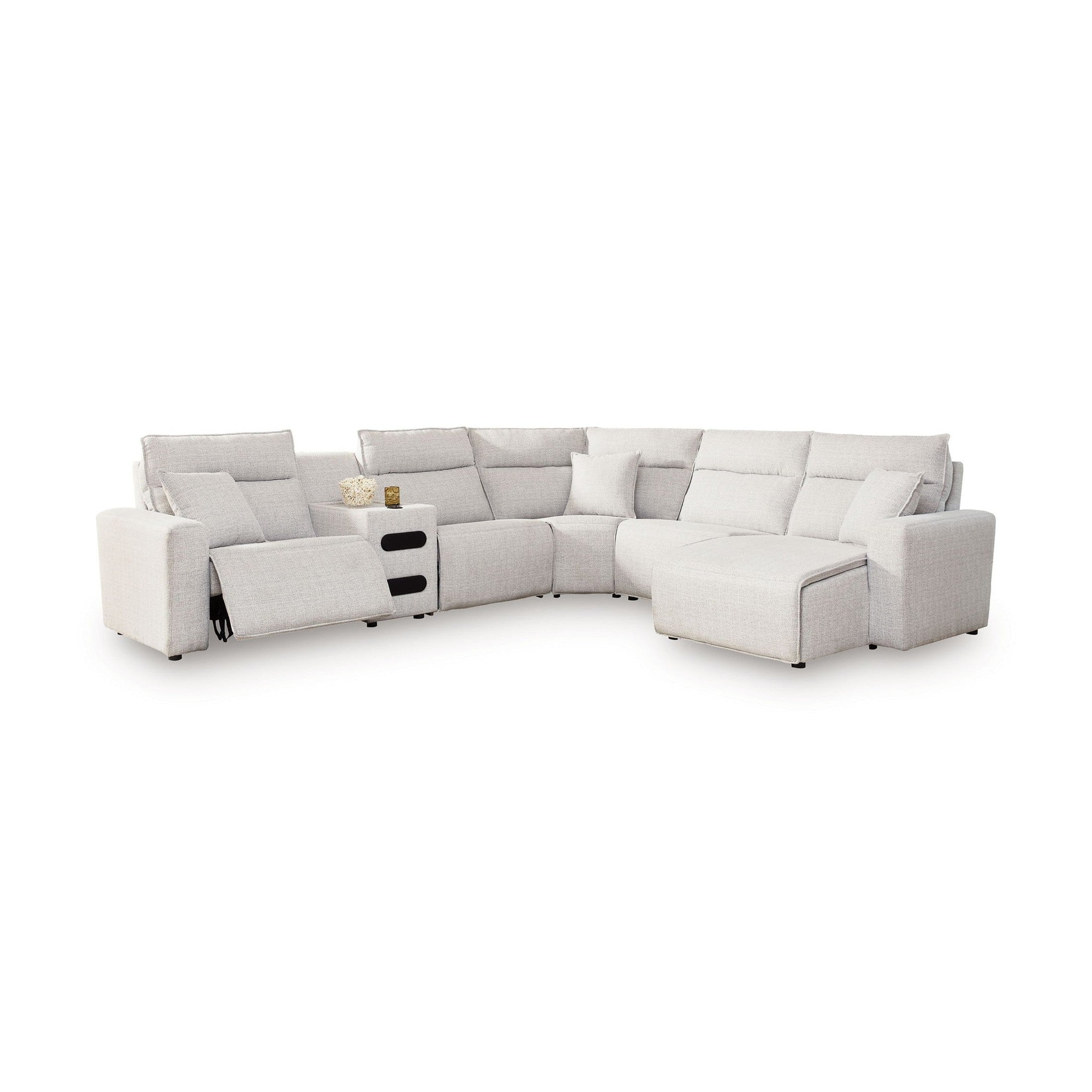 Modmax II - Reclining Sectional - Stone
