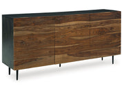 Darrey - Accent Cabinet - Natural / Brown