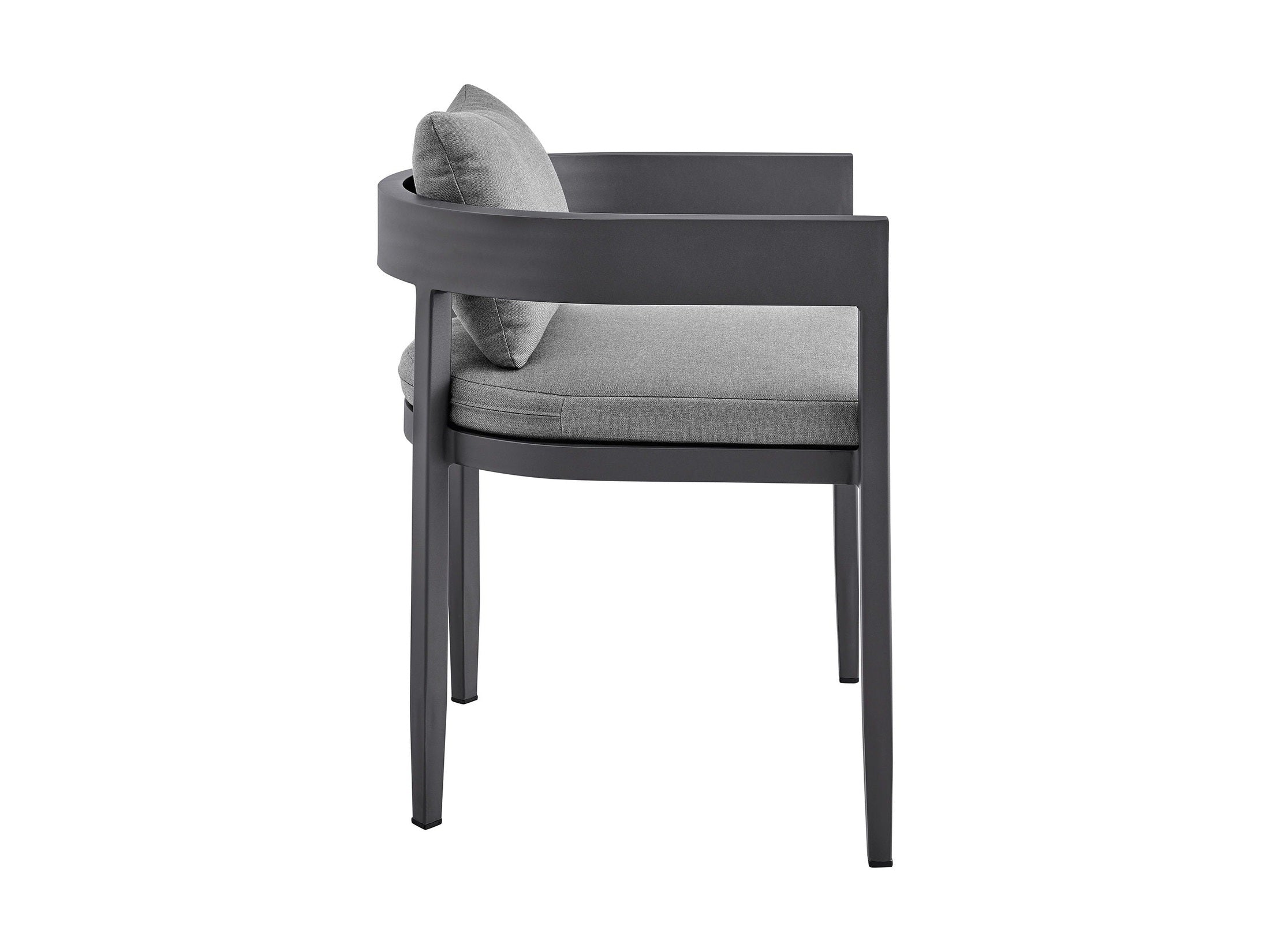 Menorca - Outdoor Patio Dining Chairs (Set of 2) - Gray