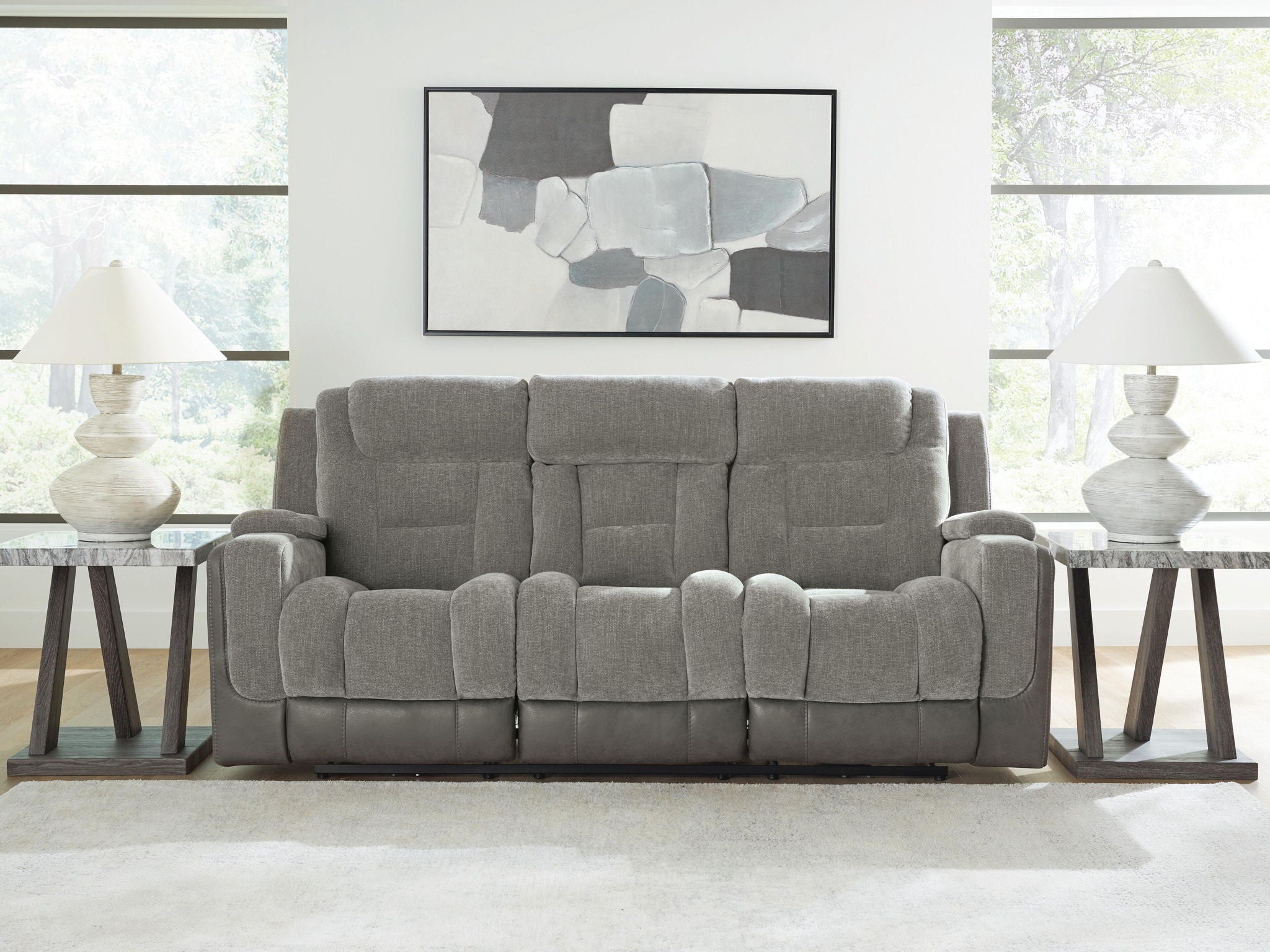 Ultimax - Power Reclining Sofa With Adjustable Headrest