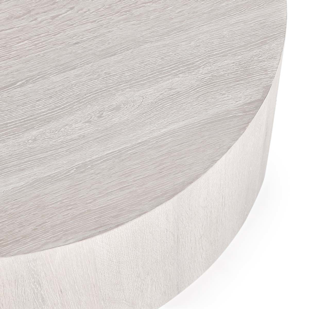 Layne - Round Coffee Table With Casters