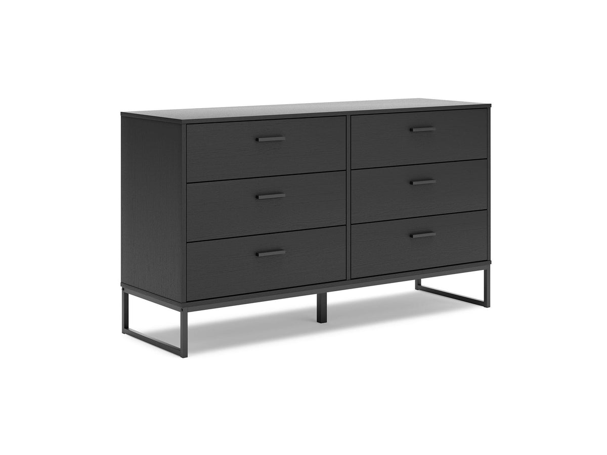 Socalle - Six Drawer Dresser