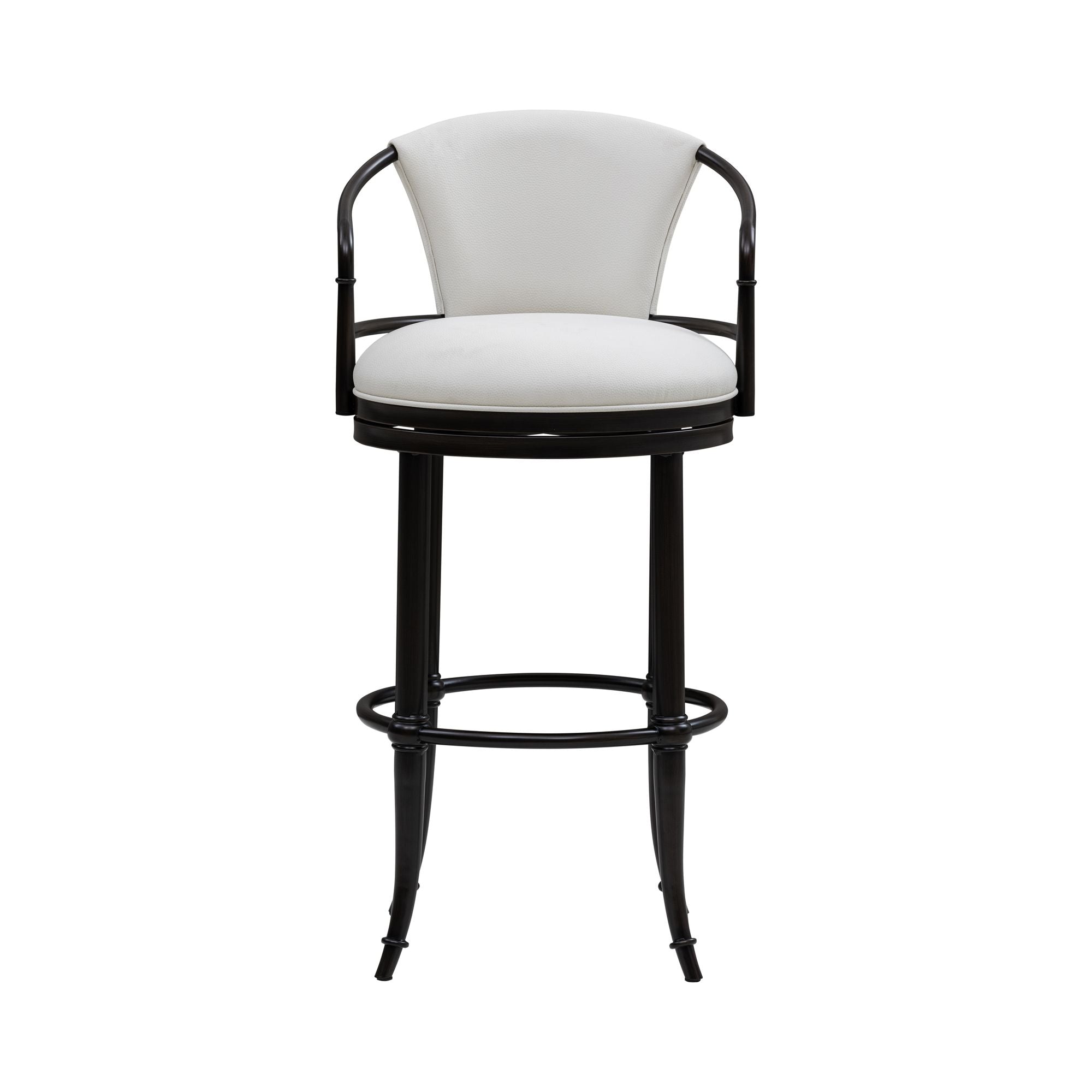 Otis - Upholstered Swivel Bar Height Barstool