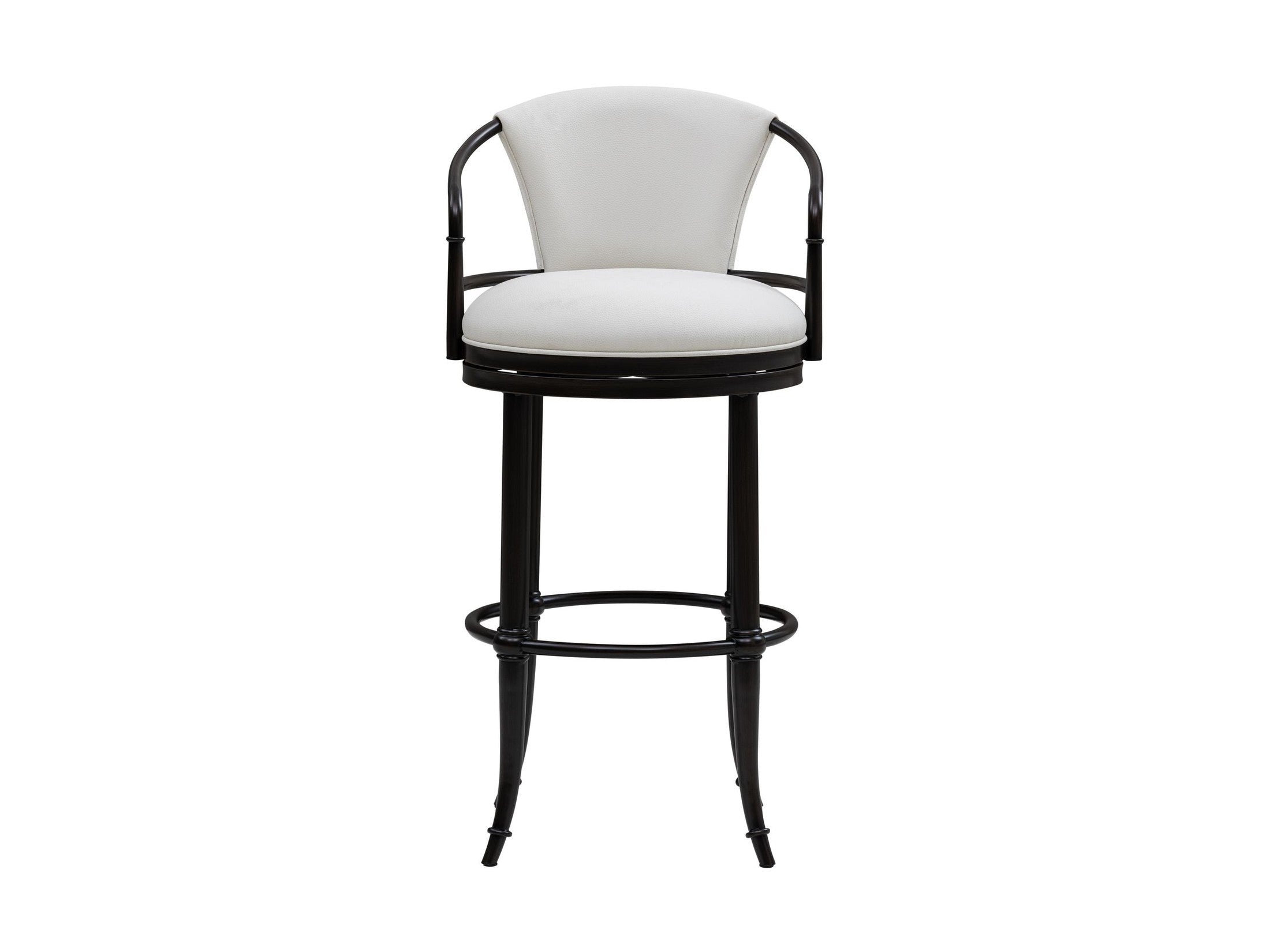 Otis - Upholstered Swivel Bar Height Barstool