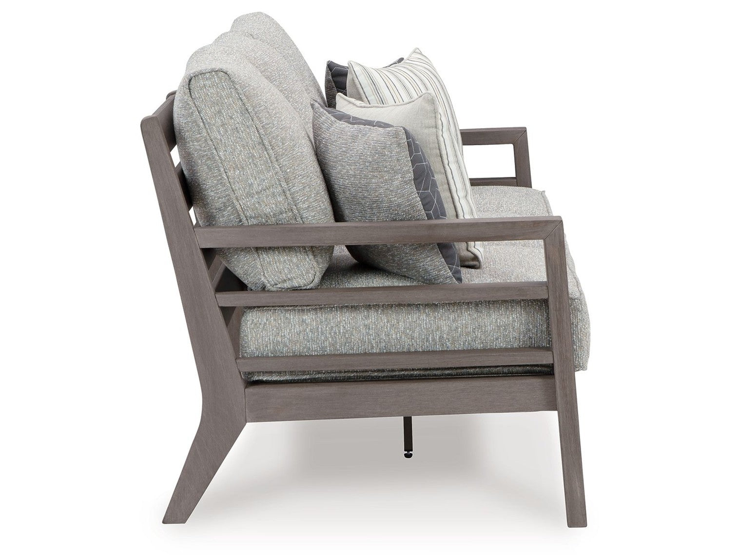 Hillside Barn - Sofa With Cushion - Gray / Brown