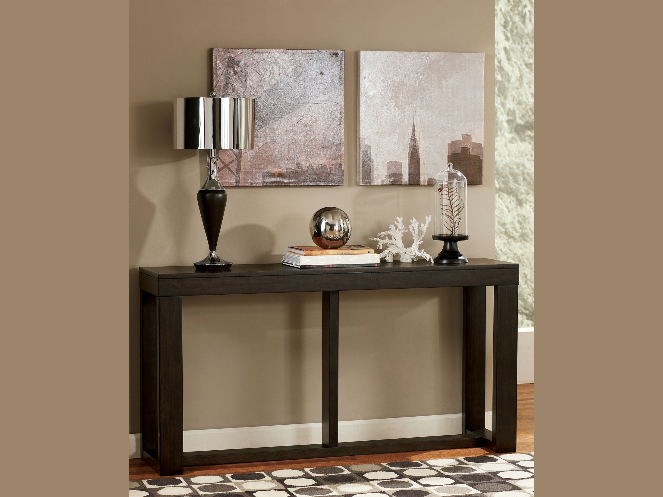 Watson - Sofa Table - Dark Brown