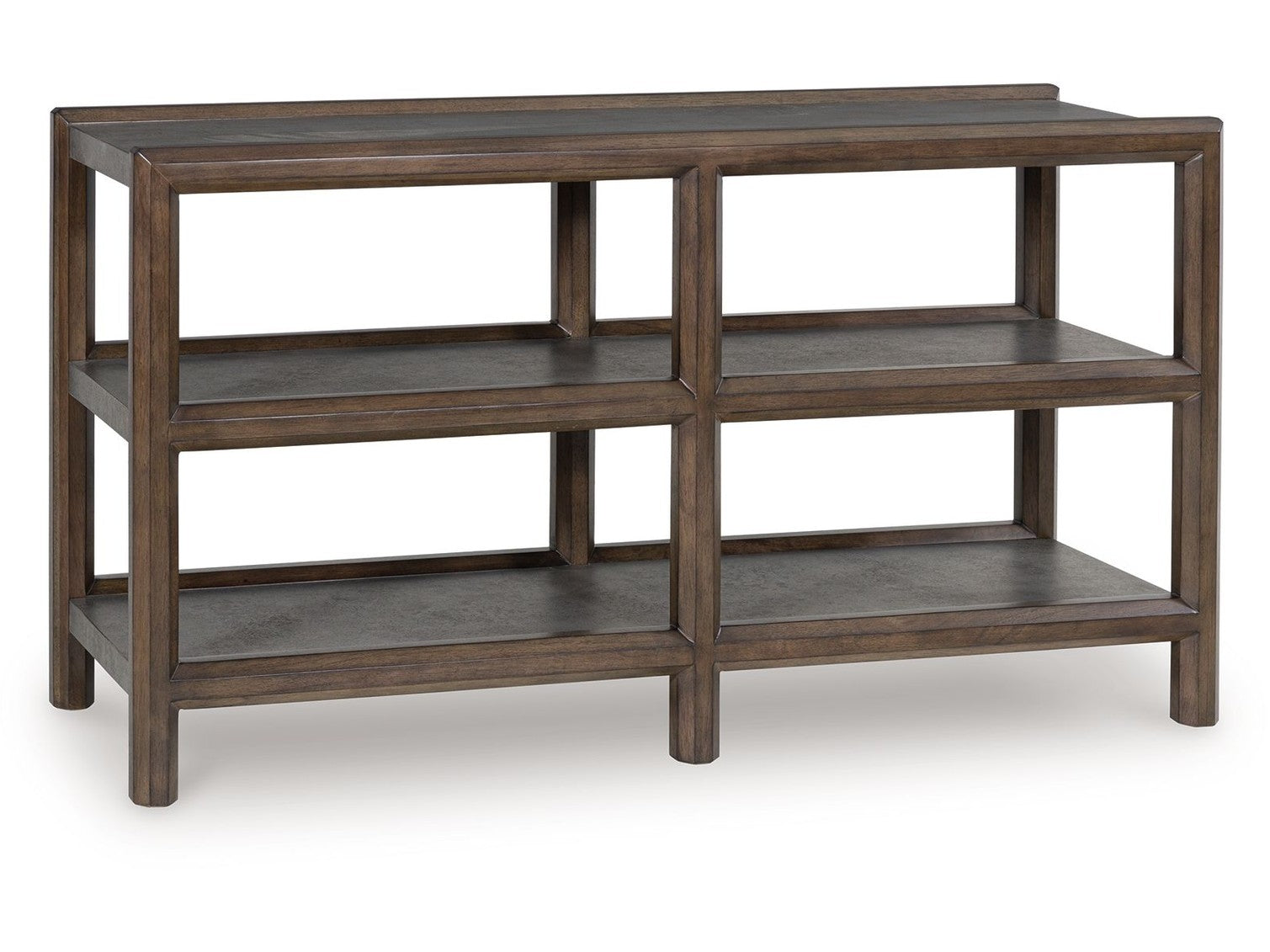 Kallenny - Sofa Table - Brown / Gray