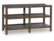 Kallenny - Sofa Table - Brown / Gray