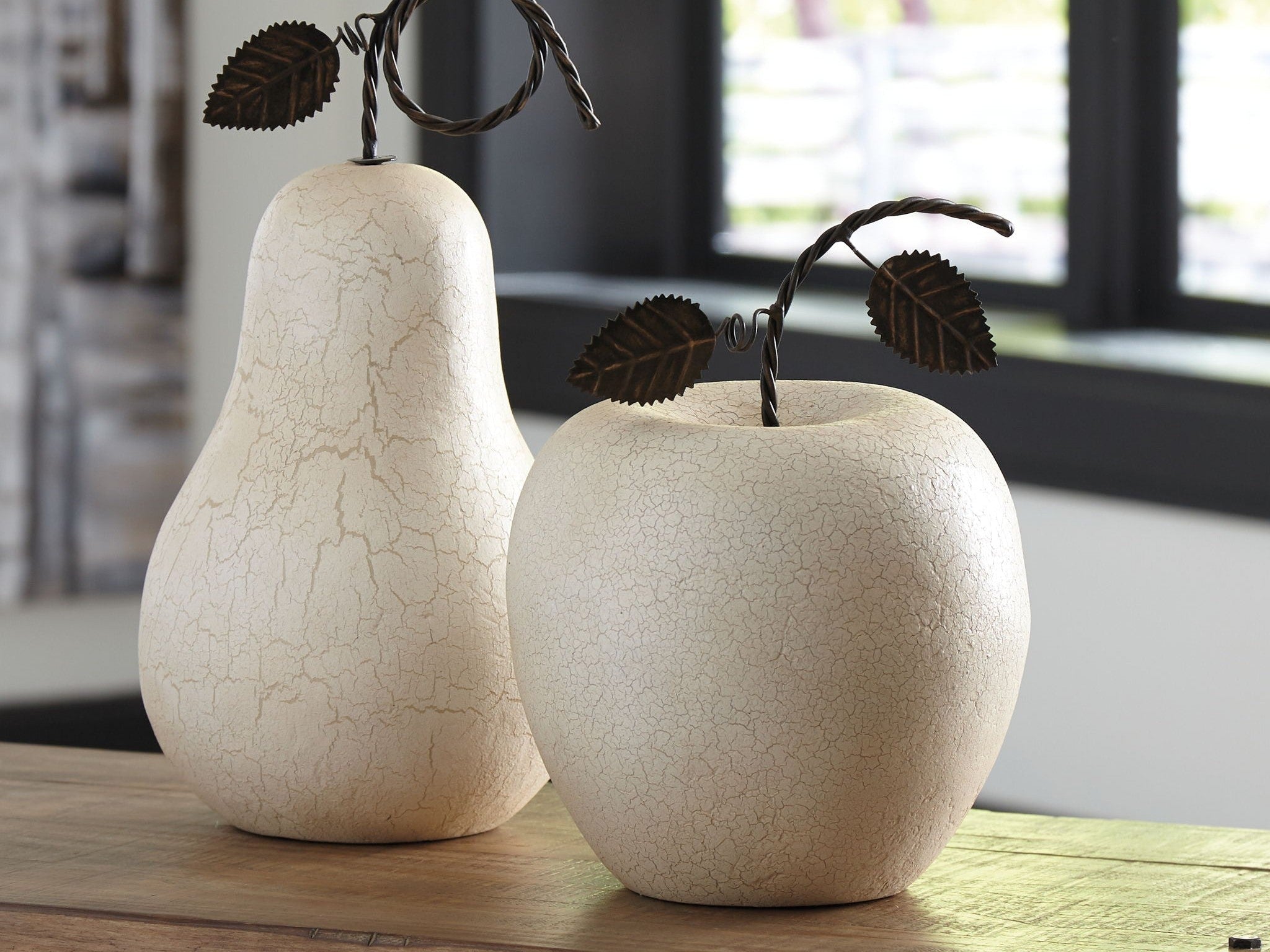 Bidelia - Sculpture Set (Set of 2) - Antique White