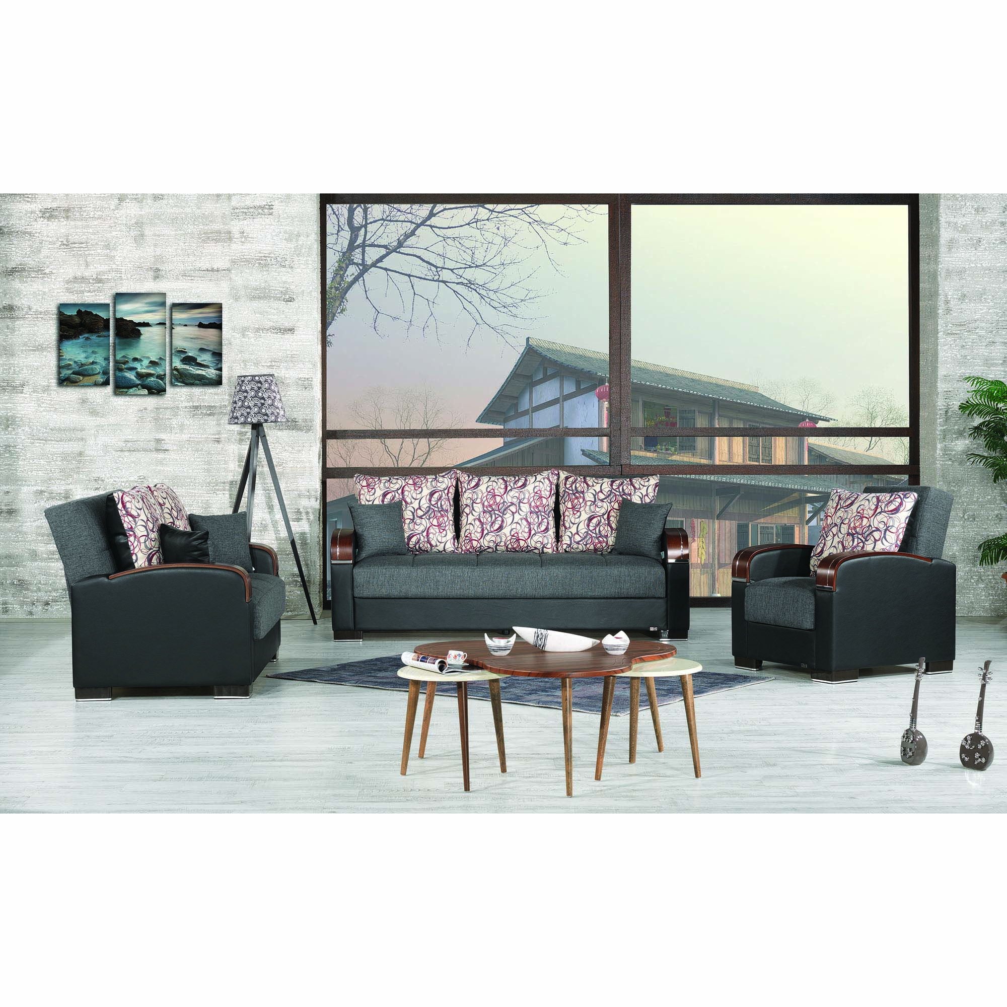 Ottomanson Mobimax - Upholstered Convertible Sofabed With Storage