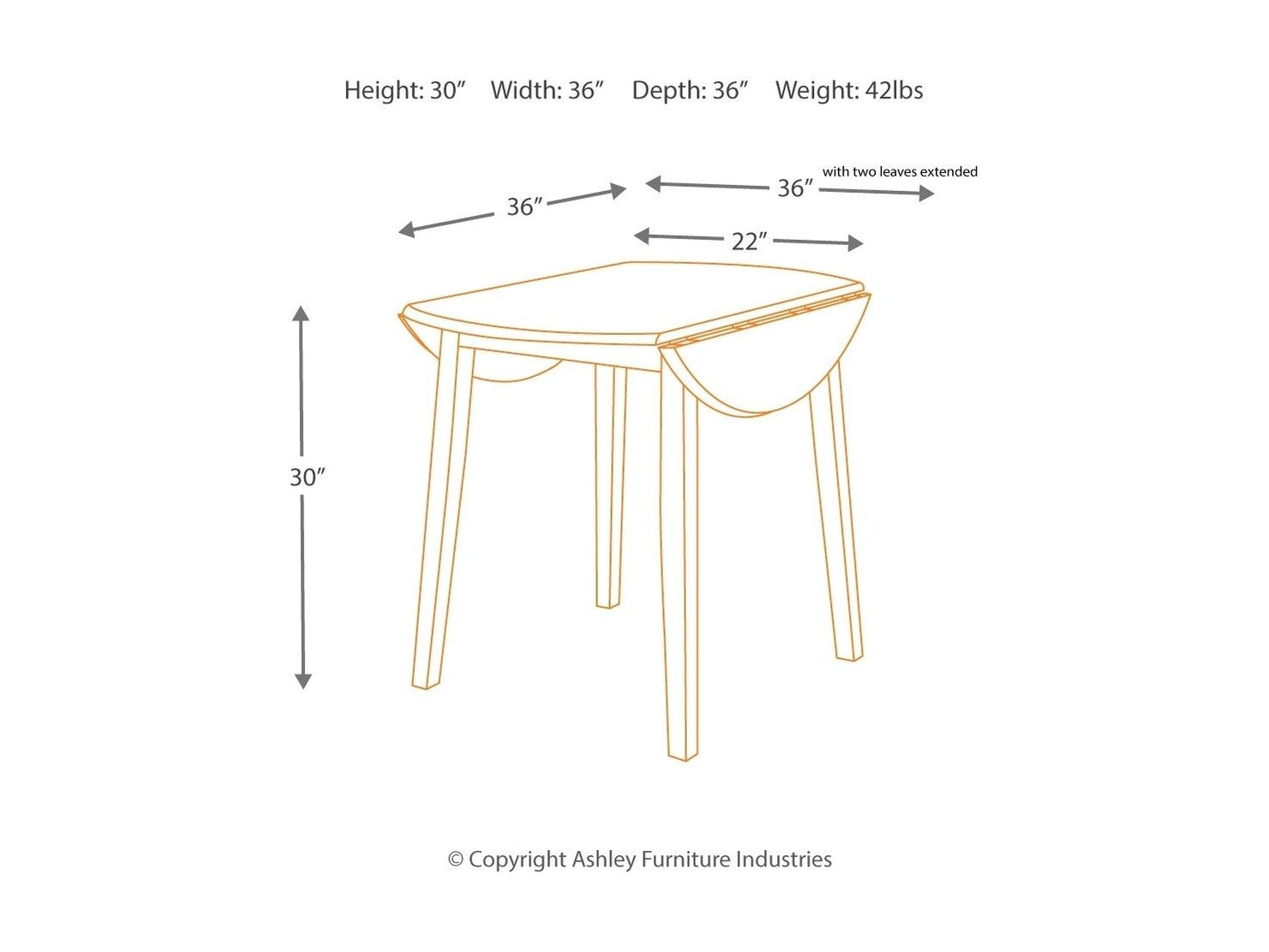 Hammis - Round Dining Table Set