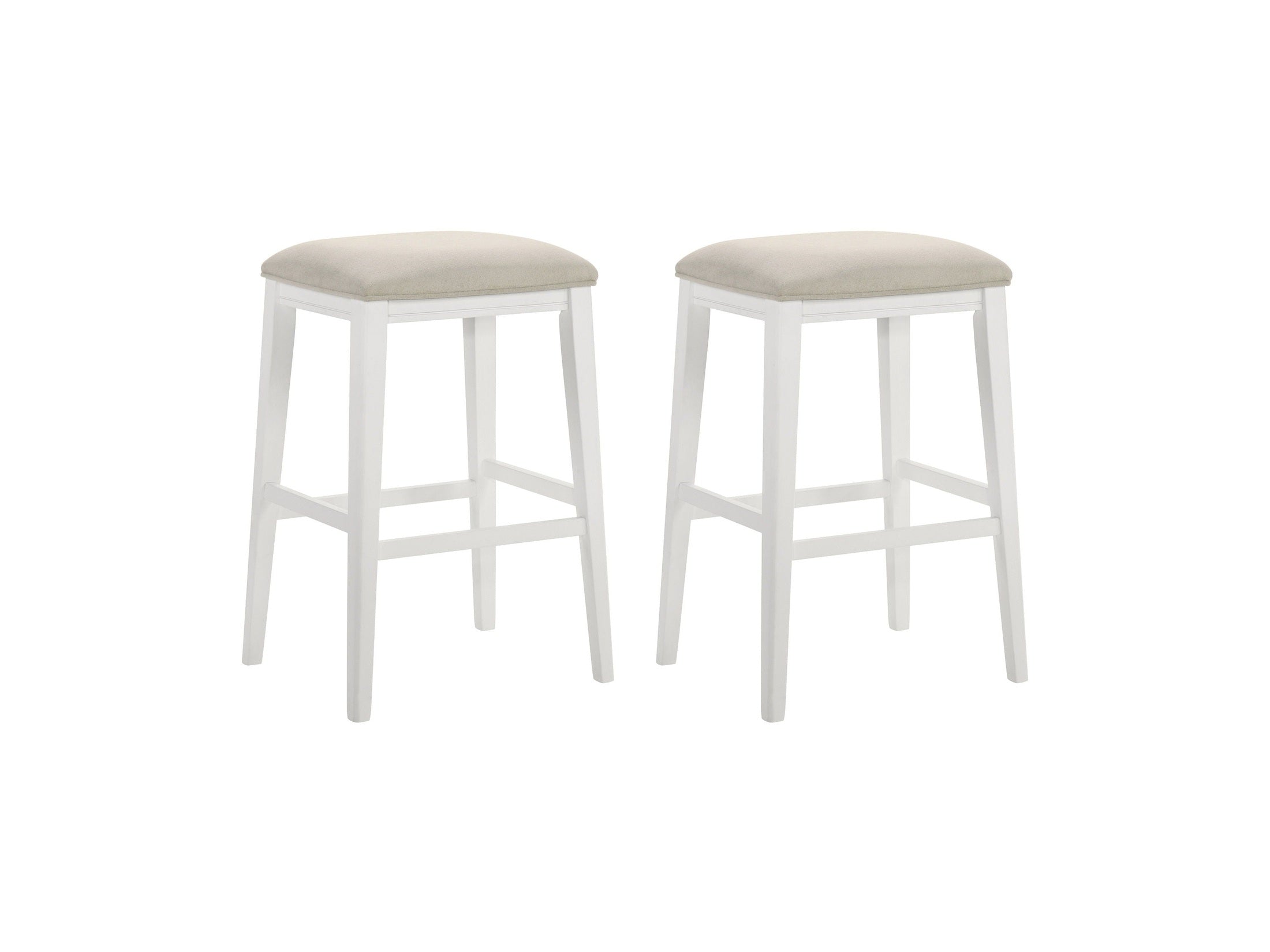 Jane - Contemporary Transitional Wood Bar Height Kitchen Bar Stool