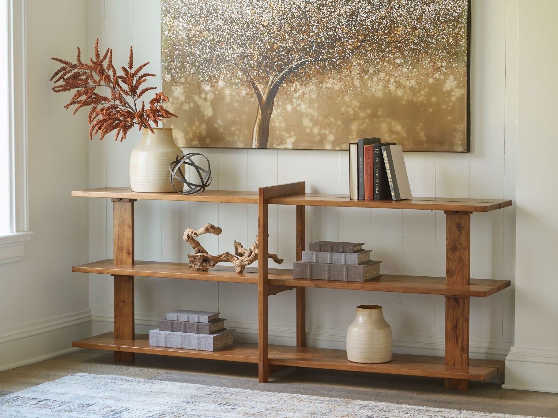 Fayemour - Console Sofa Table - Brown
