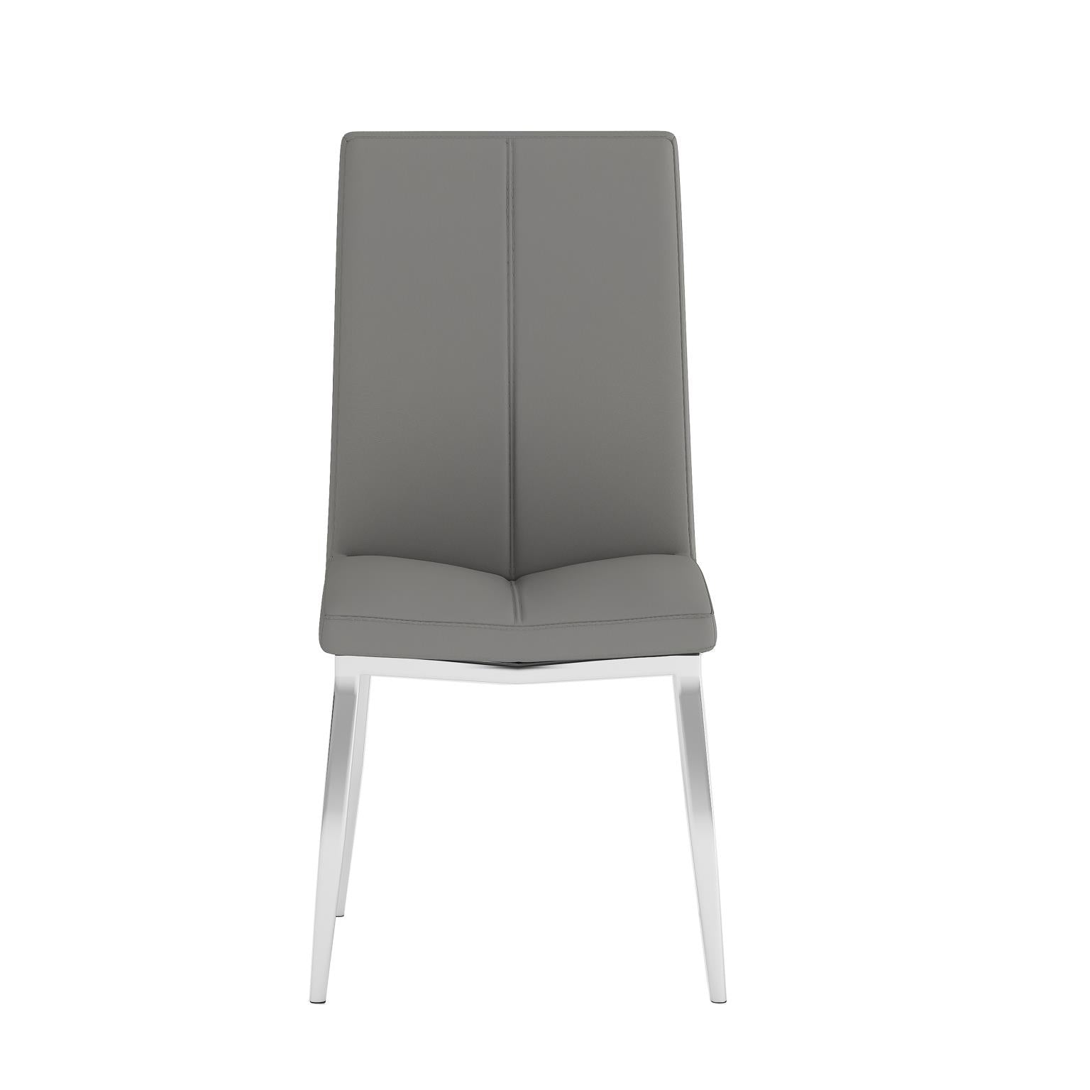 Abigail Modern Curved-Back Upholstered Side Chair, Set of 4