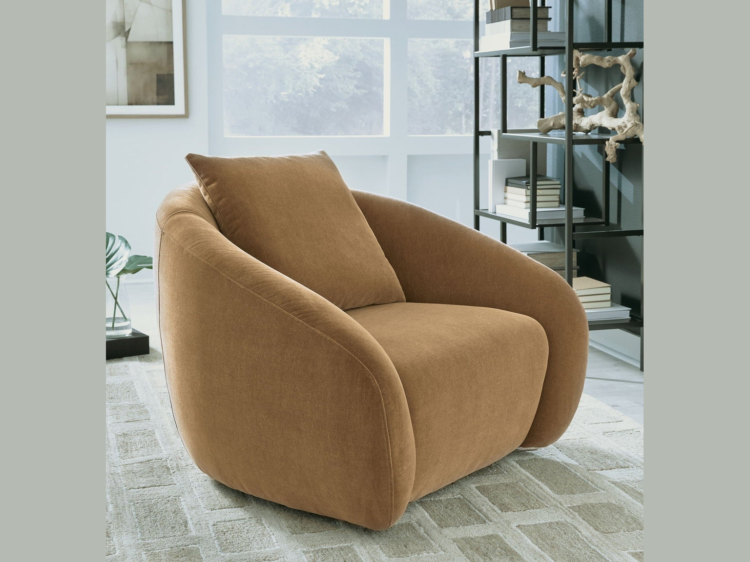 Yahya - Swivel Accent Chair
